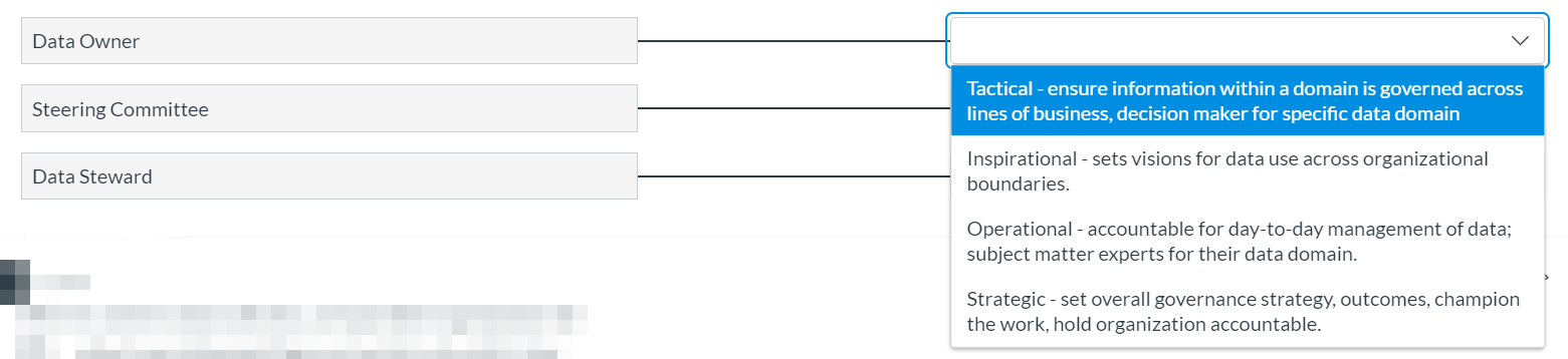  Answer all three plz. Data Owner Steering Committee Tactical - ensure