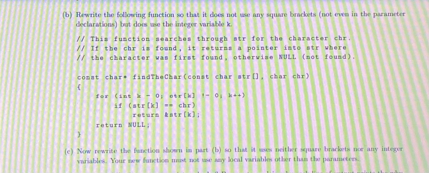 it returns the same result, but does not increment the variable ptr.
