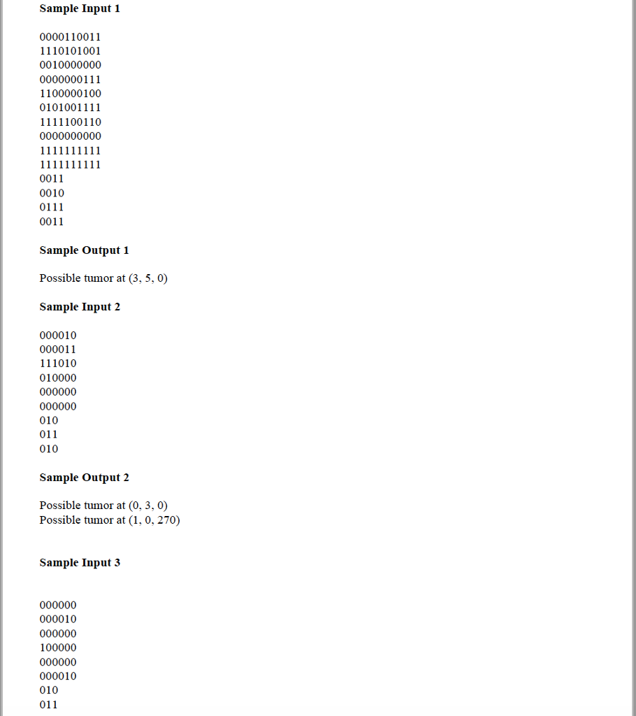 Detection One of the challenges of medical diagnosis is that of spotting