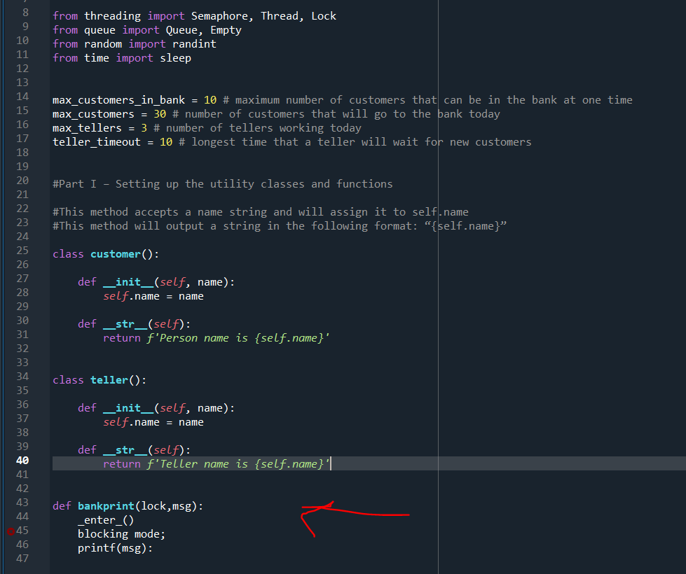 but nothing is working. What I am doing wrong here? Setup Because