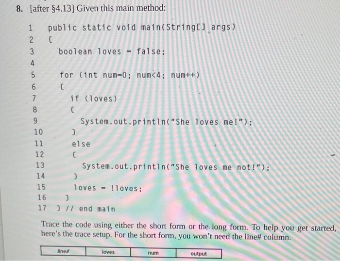 the program prints the sum of odd integers from 1 to num.
