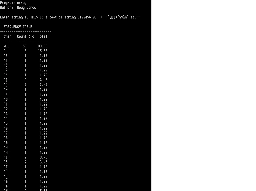  Arrays Assignment fgets getchar() getchar() 2 Create a program called arrays.c