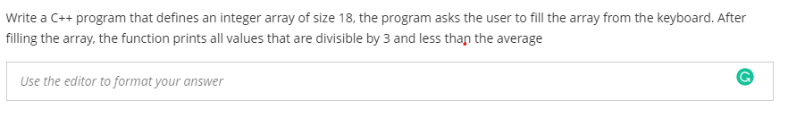 please solve it using c++, and I need help ASAP Write a