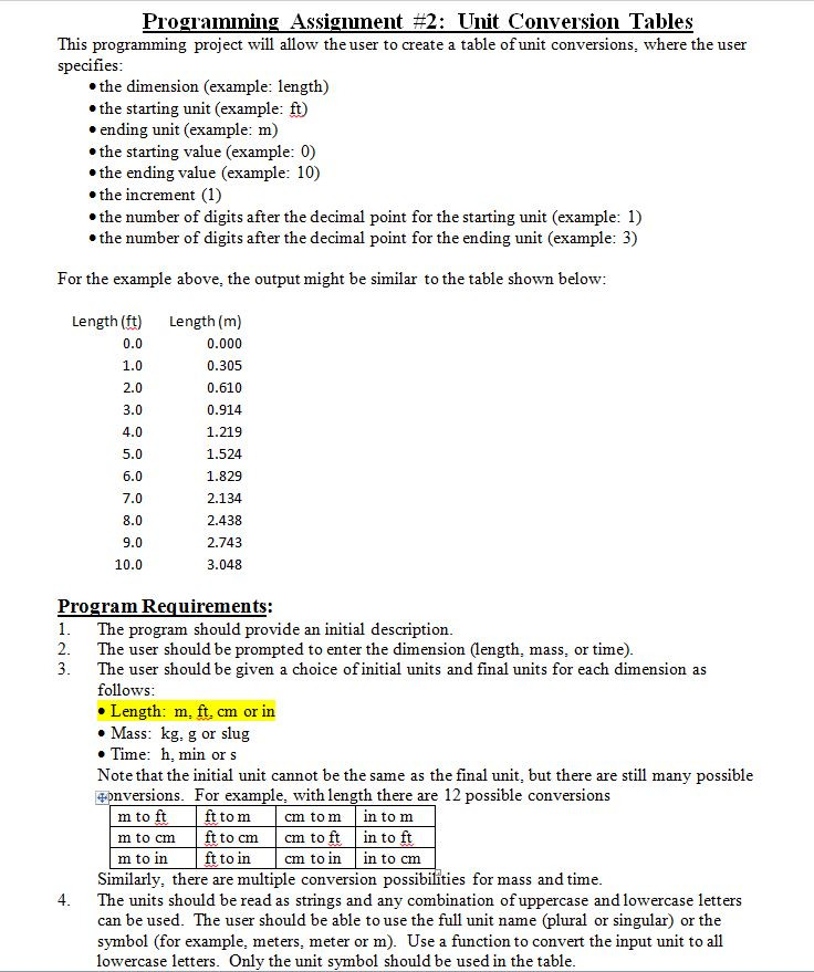 Help, please help me create a C++ program based on the following