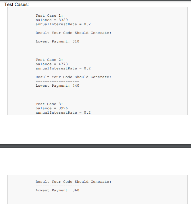 monthly payment needed in order pay off a credit card balance within