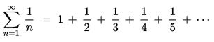 1.Please write a function that computes the harmonic series. In mathematics, the