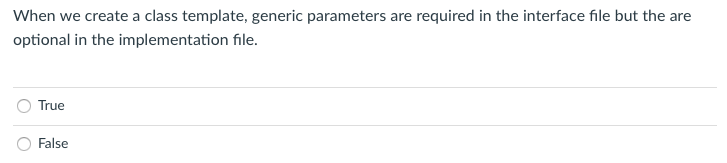 compiler creates the desired version of a generic function, it needs to