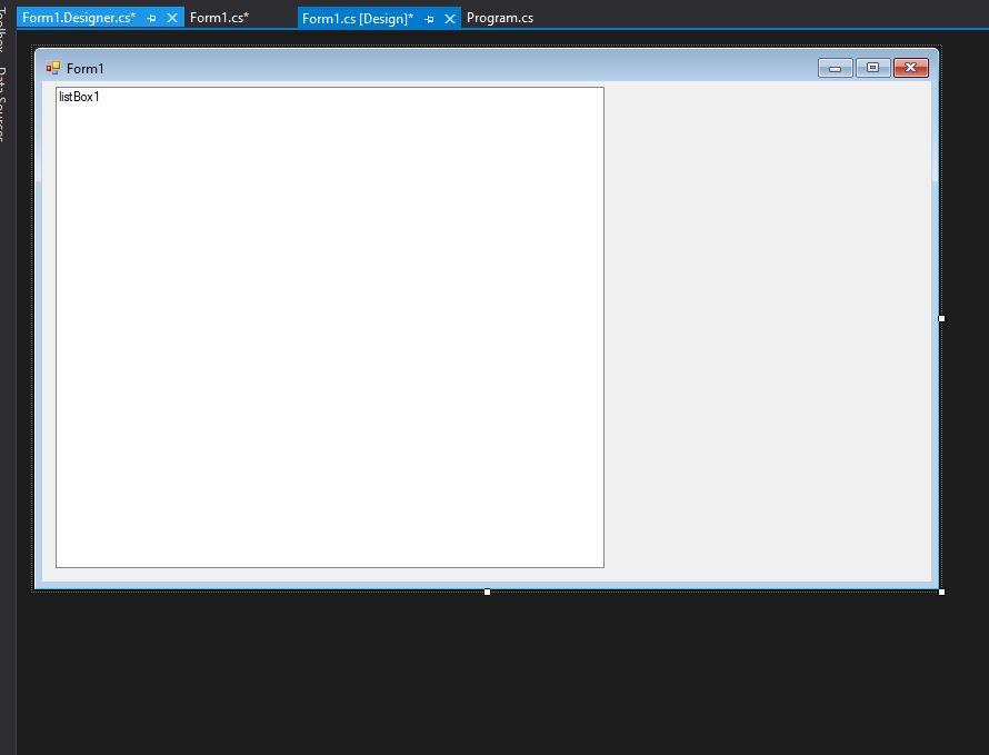 them to display in the output console. But im stuck on getting