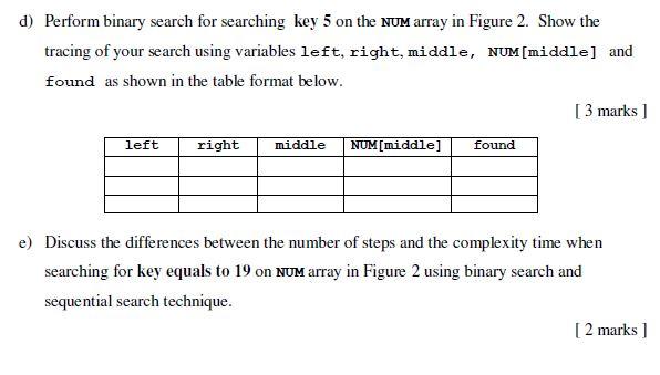as in Figure 1, answer question a) and b). index [0] [21