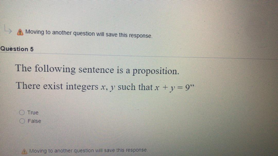  L A Moving to another question will save this response. Question