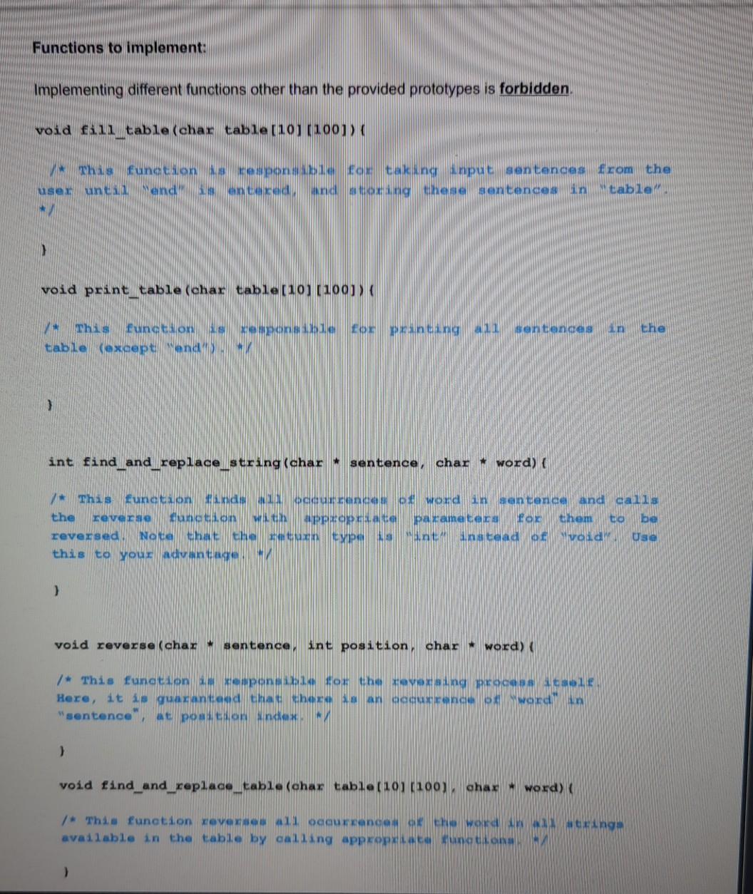 you are going to reverse each occurrence of a word in a