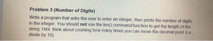 to print all divisors of a number supplied by the user. The