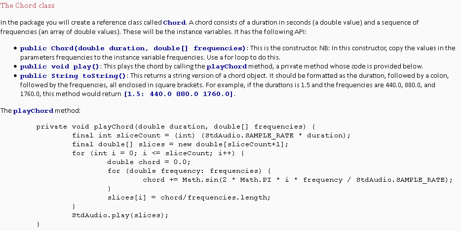 I need help creating a java program with the following requirements listed