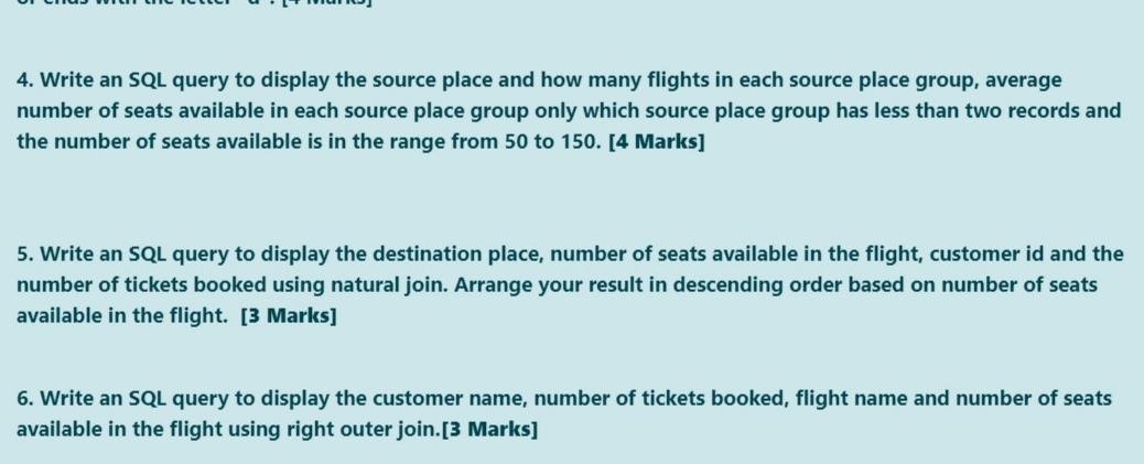 Constraint Fid Number 3 Primary key Fname Varchar 2 10 Splace Varchar