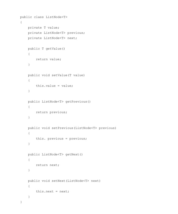 we need to extend how linked list nodes work. A normal linked