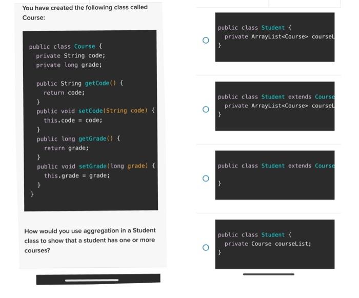  Java programming please help! will give like. You have created the