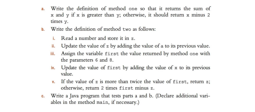 public static void main(String[] args) { int num; double dec; } public