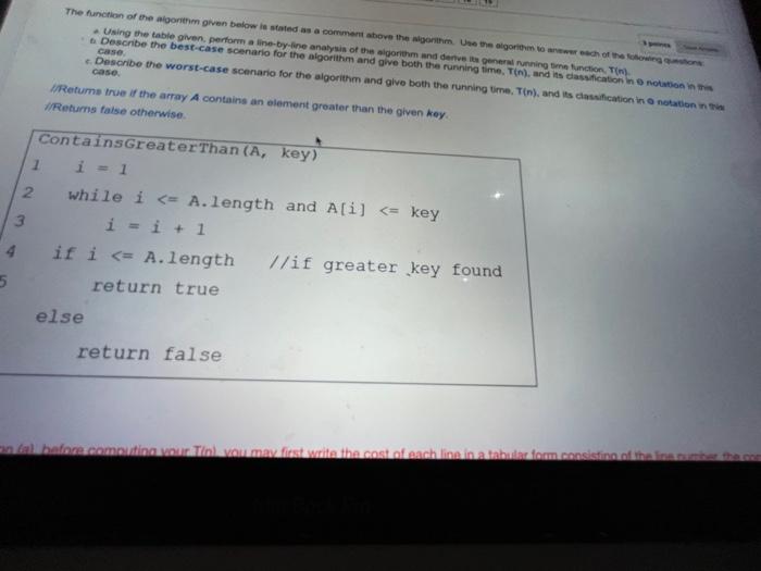 stated as a comment above them to a. Using the table given,