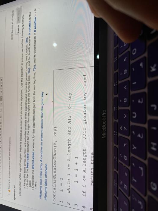 perform a line-by analysis of the woman is yra Describe the best-case