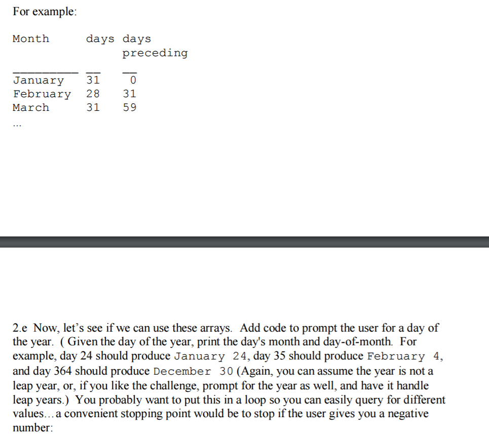 The third sample program above will help with this part of the