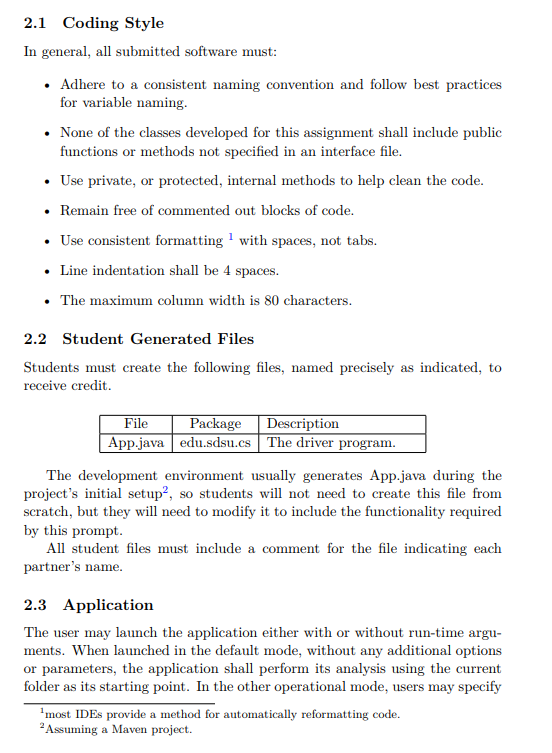 structures. Thanks! Files and Lists Due Date: Points: 2018-SEP-19/20 50 Late Work: