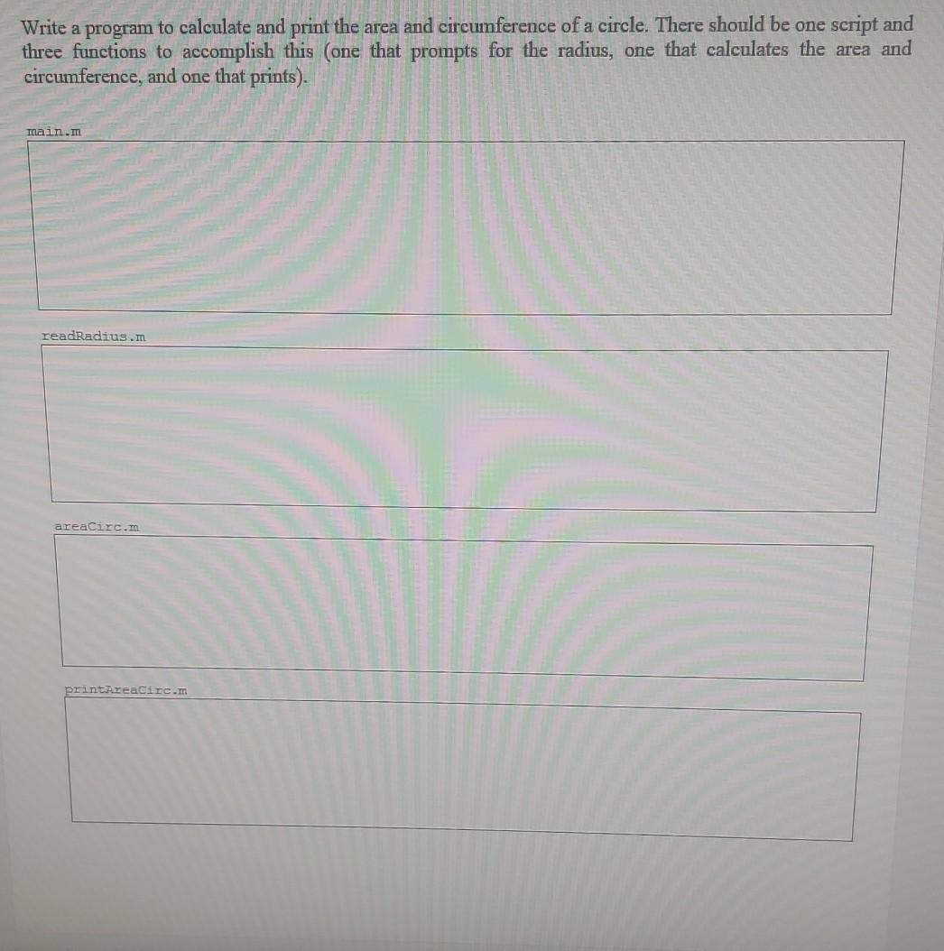 (MATLAB ONLY) Solve this with MATLAB Only Write a program to calculate