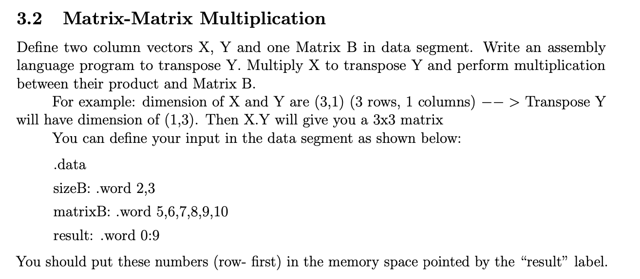  In this project, we will use MARS (MIPS Assembler and Runtime