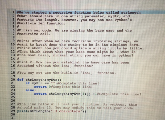  Can someone walk me through this code? 1 We've started a