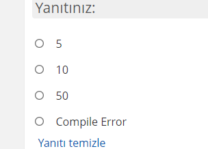 std; int fint &i) { i = 10; return(5 * i); }