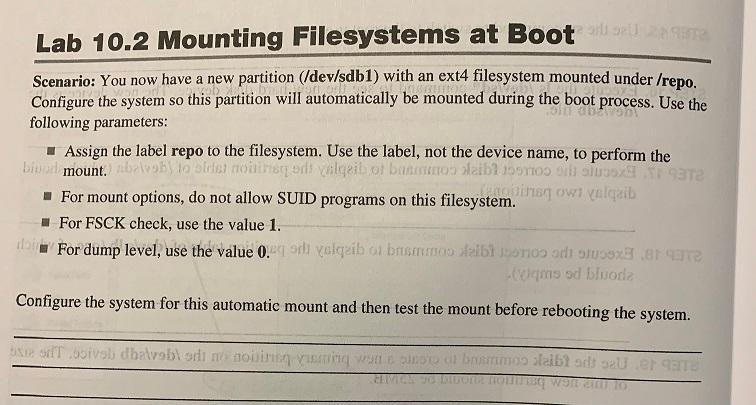 I need some help with this lab using CentOS Operating System, Lab