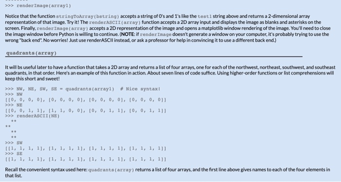 gratuitous backstory! You've been hired as a summer intern at SASA (the