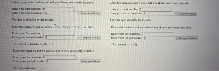 javascript Write an event handler so that when the user clicks the