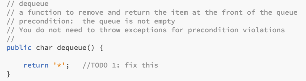 show tests that pass static class Node public Node (char item, Node