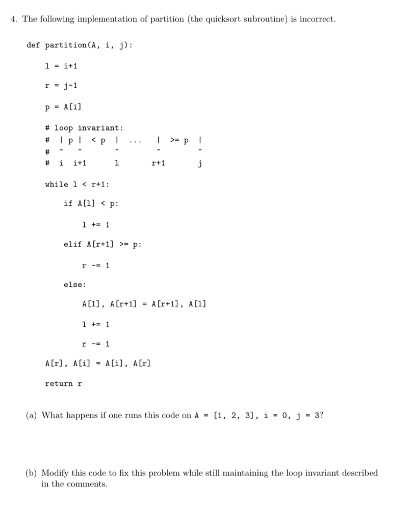 whag is loop variant and please answer only in pseudocode with explanation....