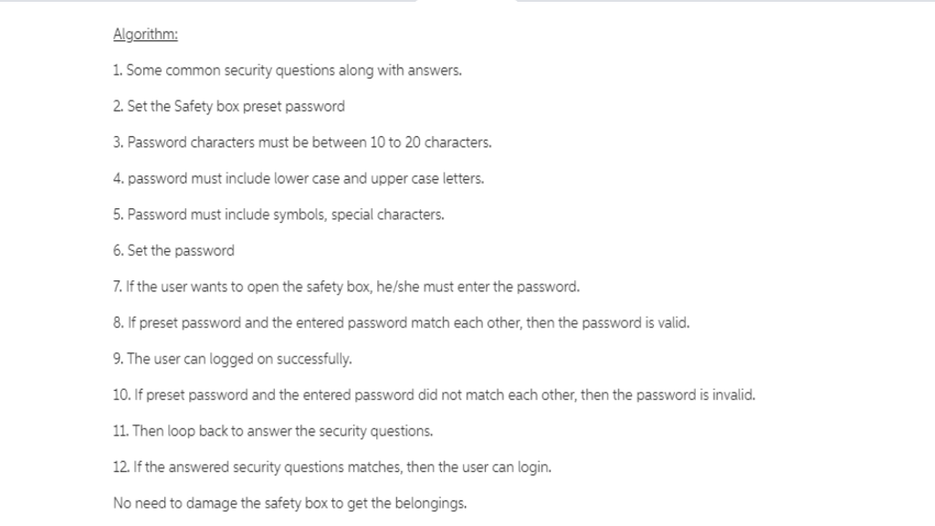 alar Example (explain the problem): one of the major problems faced by