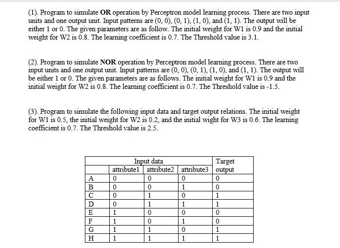 this is programming assigment you can use your favorite computer language.the program