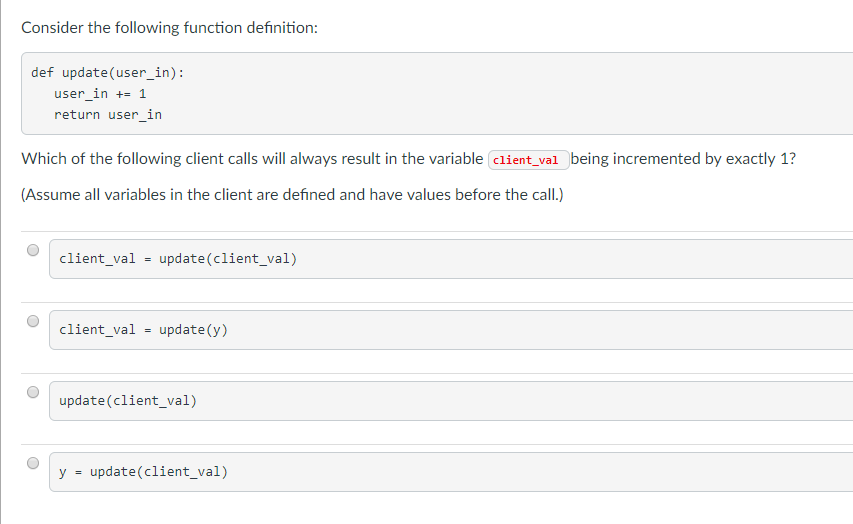 float 1.5p (illegal - no valid type) -3 int I-5 list