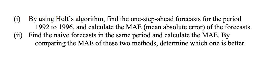 a certain city (in coded units) from 1991 to 1997 is given