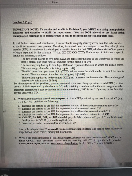  please help! this is due tomorrow for me Styles Problem 2