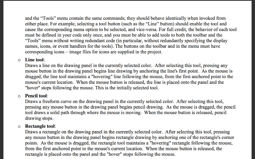 of writing graphical applications in Java. The key concepts are 2D graphics,