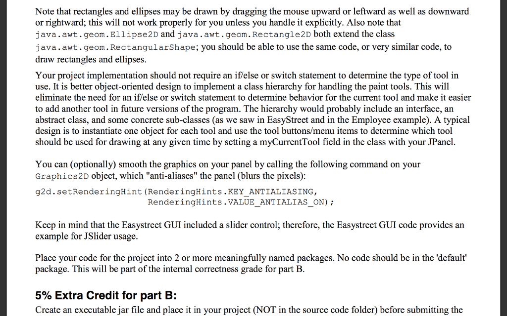 explanations and examples which may be helpful while working on this assignment
