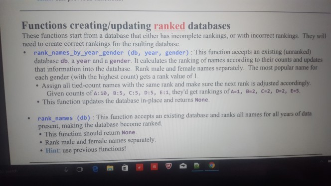  Can someone help me solve these? I'm in python 3.6 and