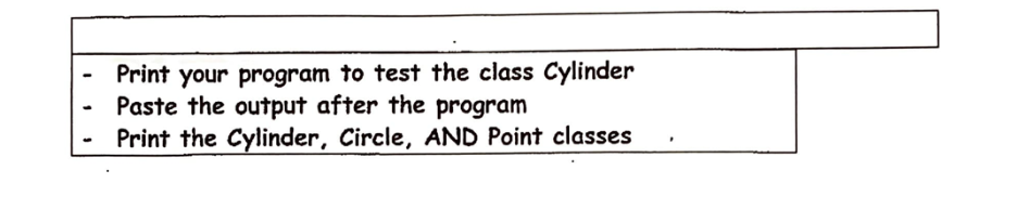 rolling code if necessary class Point{ // point class to hold circle