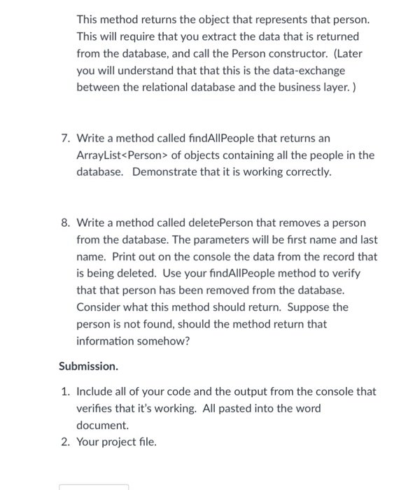 2. Create a single database table to hold information. Let's make a