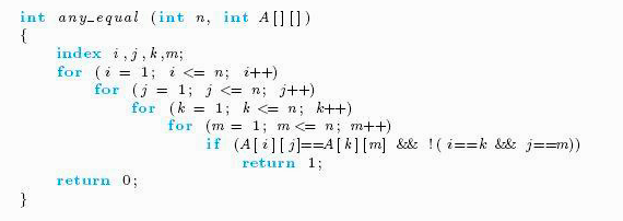 Consider the following algorithm: (a) What is the best case time complexity