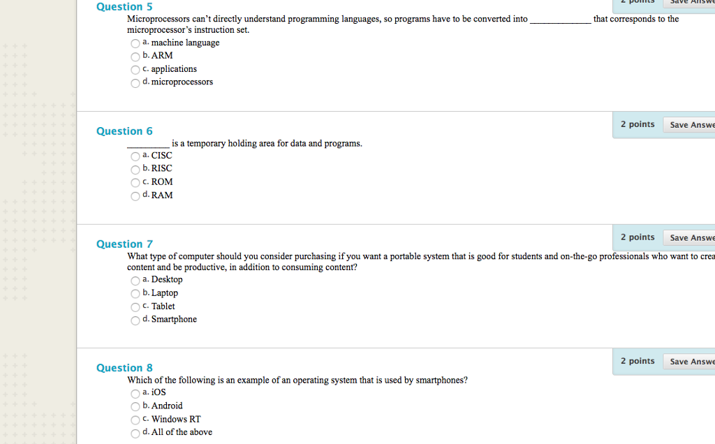 Microprocessors can't directly understand programming languages, so programs have to be