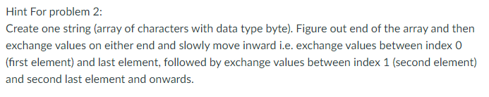 the elements of an integer array in place. Do not copy the