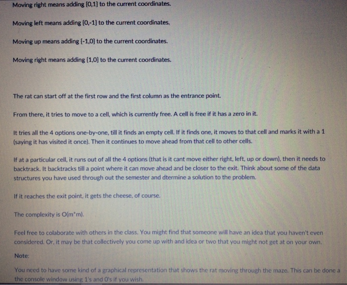 of the classicl problems of computer science. There is a rat trapped