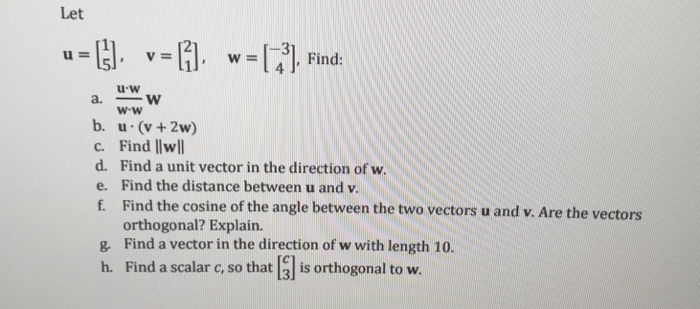  matlab write done on paper Let = [-31, Find: 4 u.W