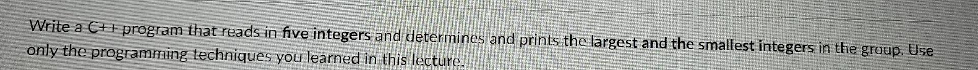  please use very basic techniques if possible so I can have